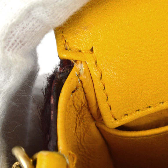 CHANEL Bordeaux Pony Hair COCO East West Shoulder Bag 112101 - Picture 8 of 10